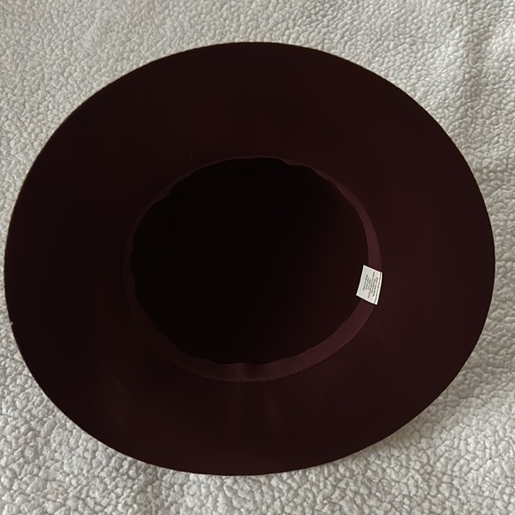 Plum Fall/Winter Wool Hat - Picture 2 of 4